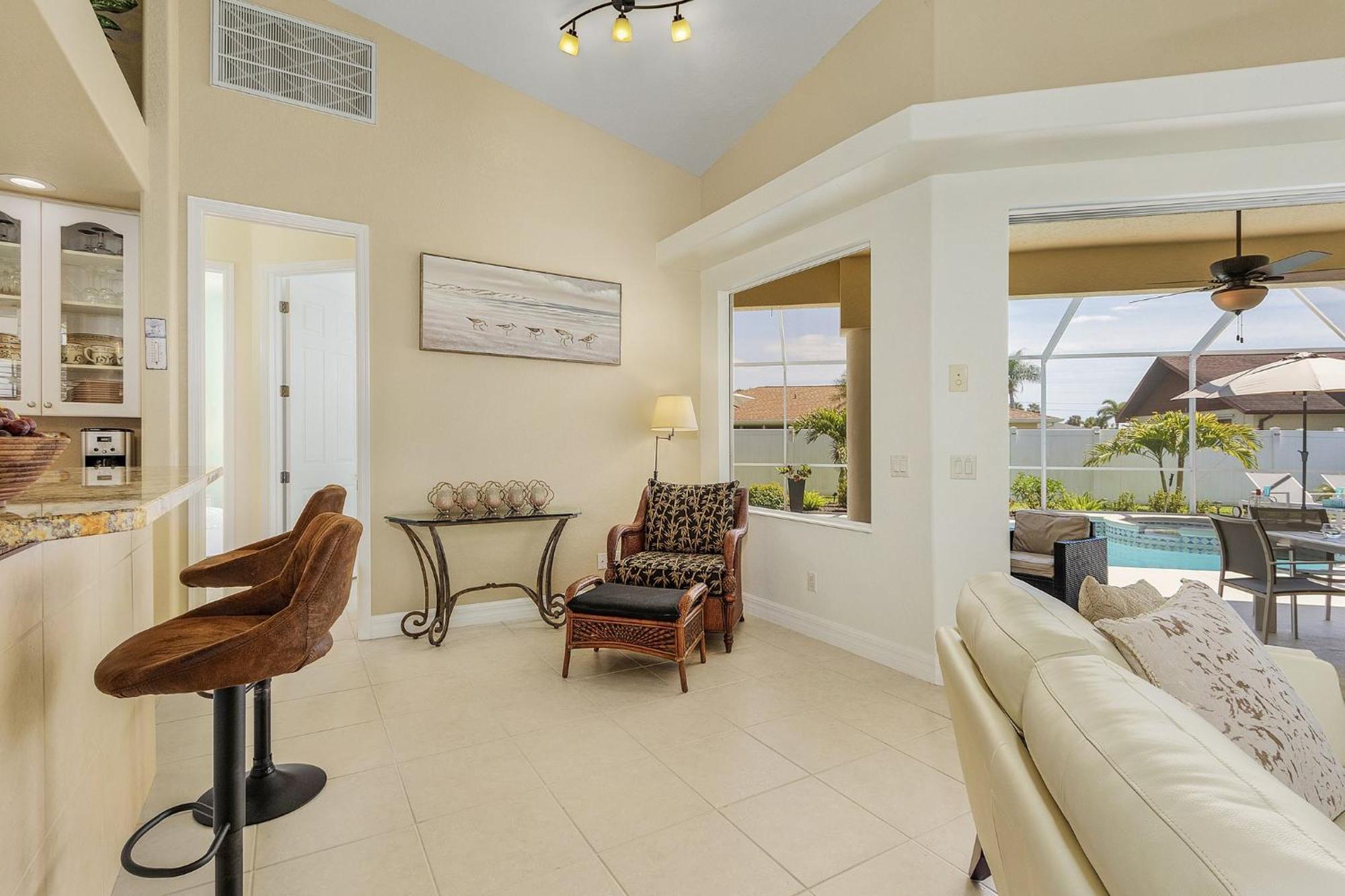 Villa-Haze, Lots Of Privacy, Solar & Electric Heated Pool And Spa Cape Coral Exterior foto
